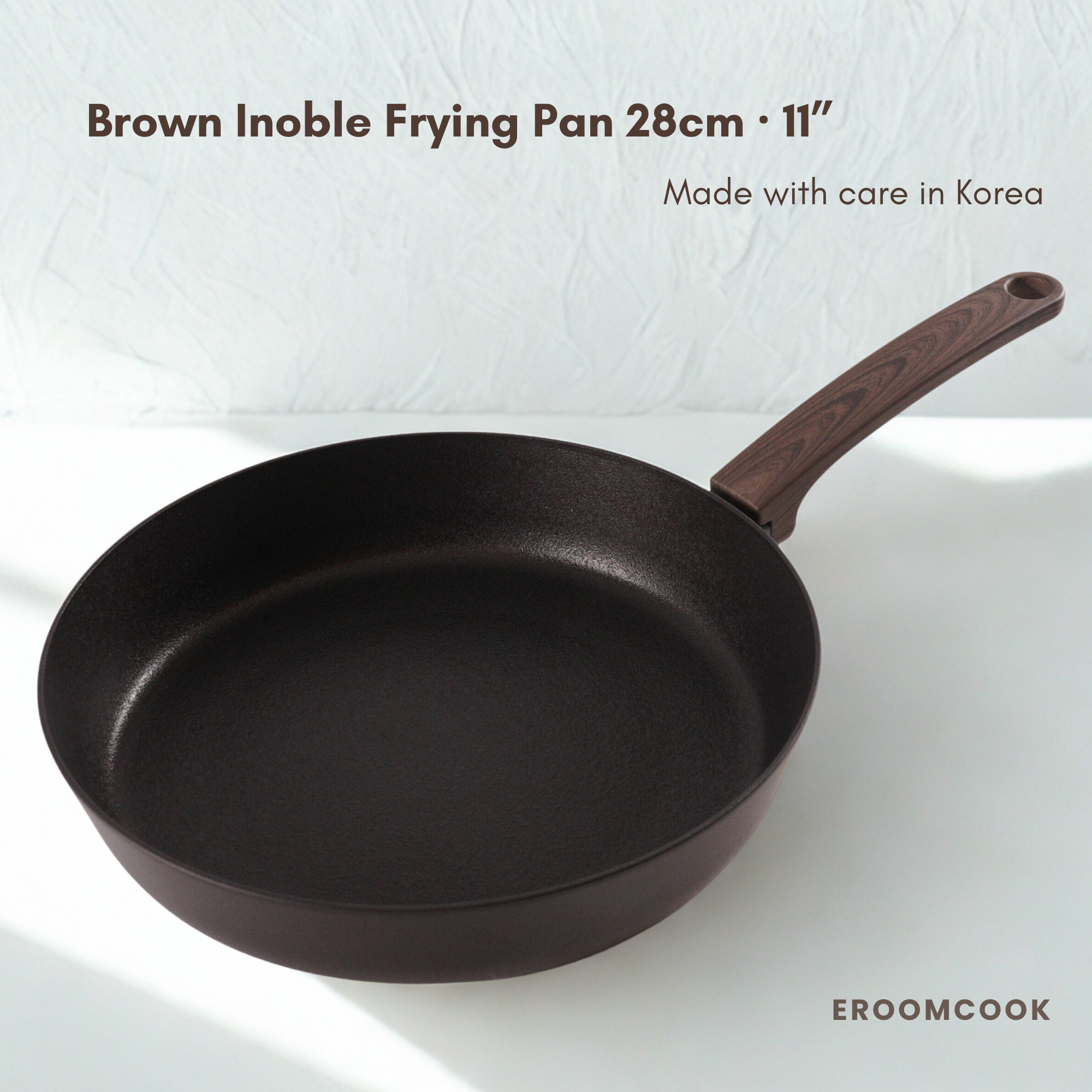 Brown Inoble 24cm|10" & 28cm|11" Frying Pan SET
