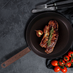 Brown Inoble 28cm|11"  Frying Pan & Wok Set (3pcs)