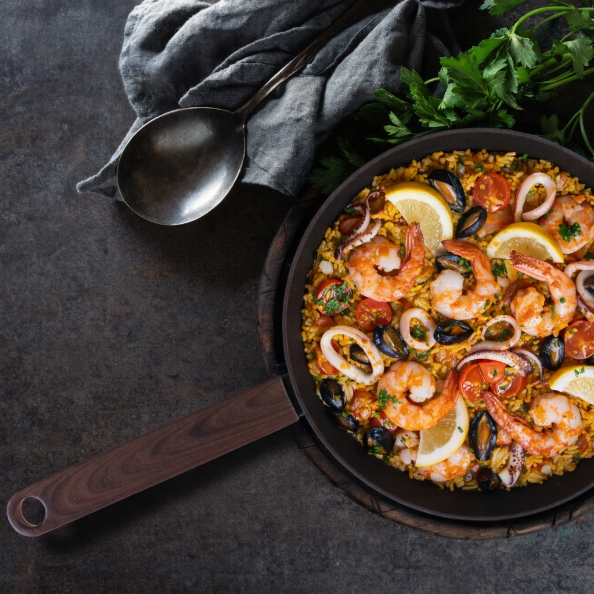 Brown Inoble Nonstick Frying Pan 24cm|10"