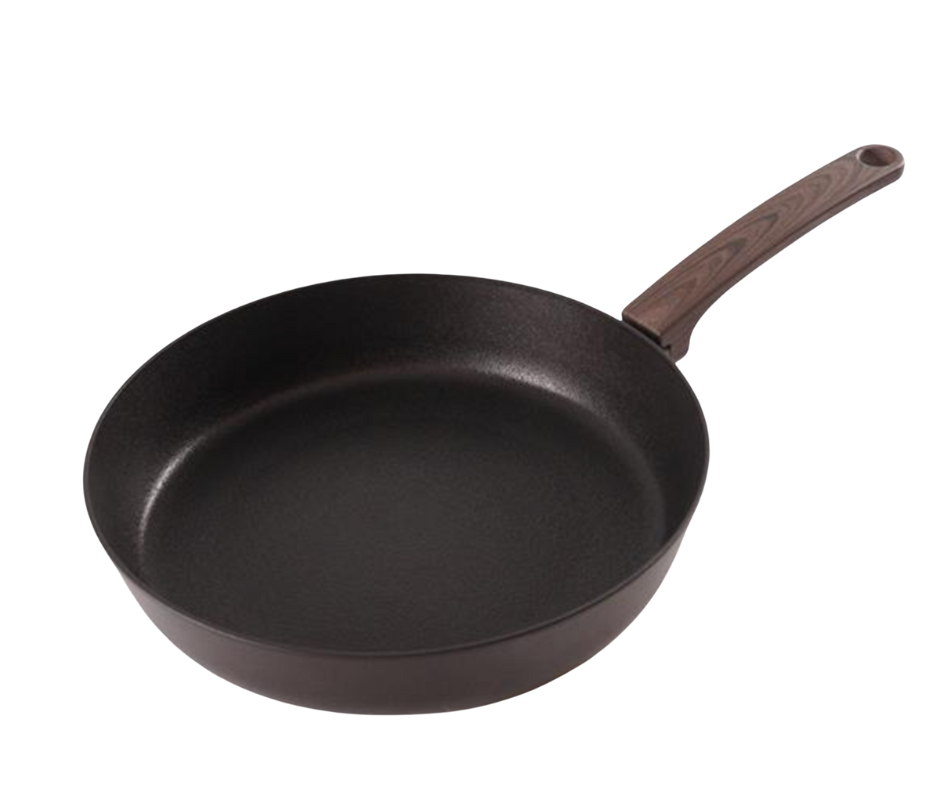 Brown Inoble 28cm|11" Frying Pan & Wok & Lid SET