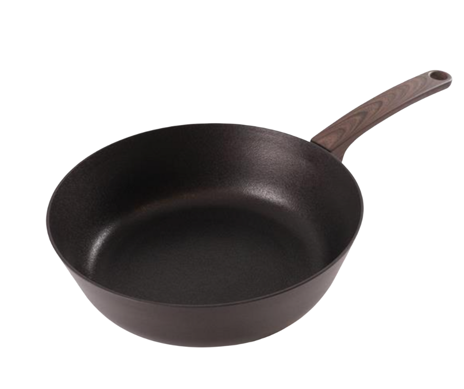 Brown Inoble Nonstick Wok 28cm|11"