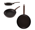 Brown Inoble 8"|10"|11" Frying Pan SET